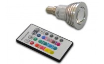LED žarulja E14 sa daljinskim upravljačem za promjenu boje E14